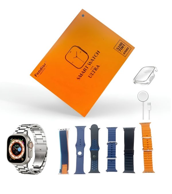 Fendior S100 Ultra 2 Smart Watch 7 In 1 – Random Color